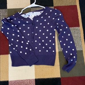 Polka dot sweater